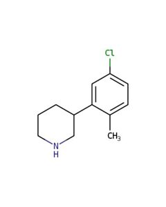 Astatech 3-(5-CHLORO-2-METHYLPHENYL)PIPERIDINE; 1G; Purity 97%; MDL-MFCD11047453